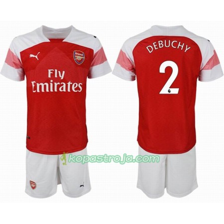 Billiga Fotbollströjor Arsenal DEBUCHY 2 Barn Hemma tröja 2018/19 Kortärmad